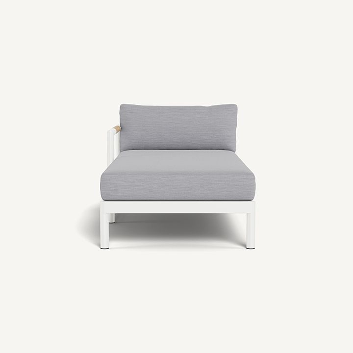 Harbour Breeze Xl Aluminum Chaise Left