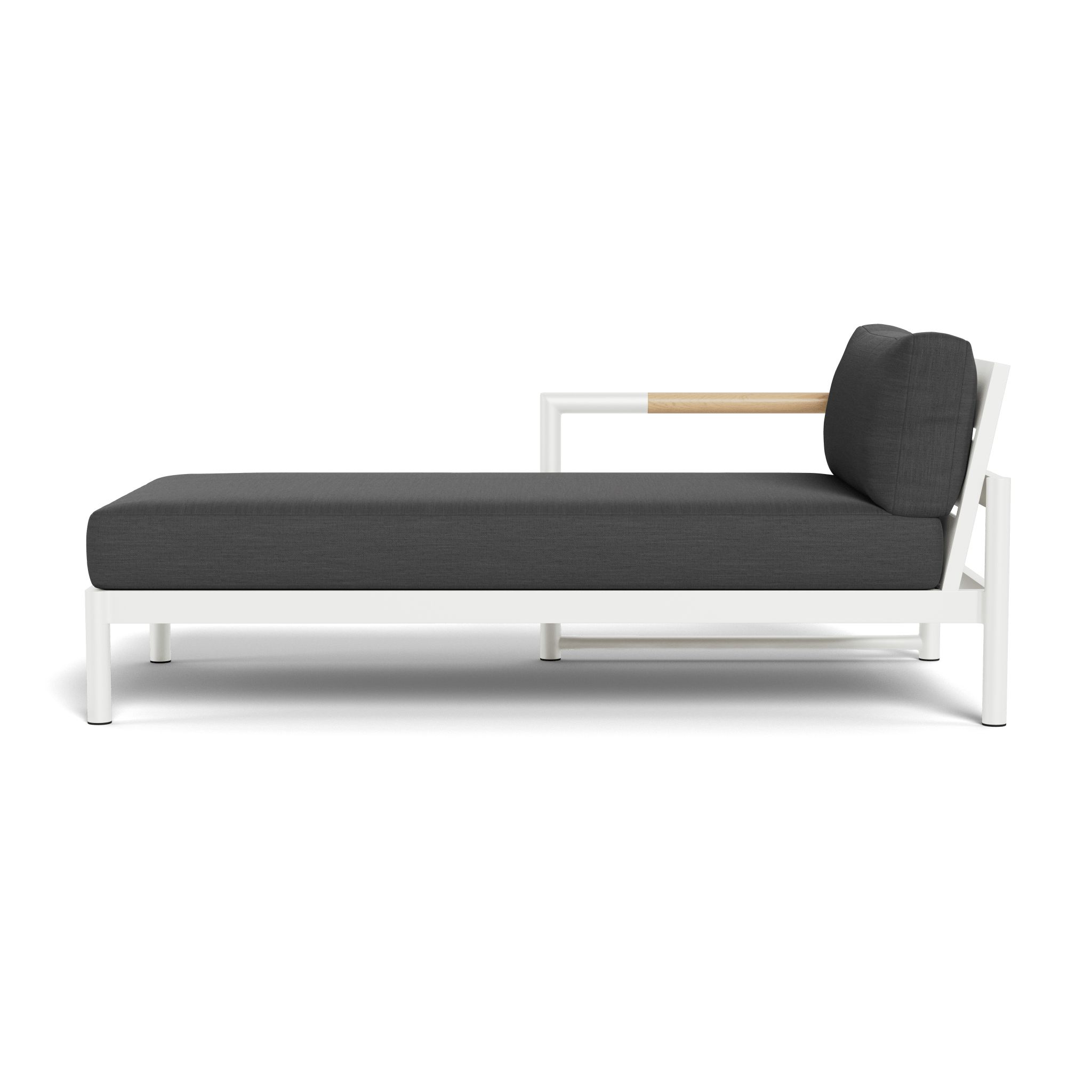 Harbour Breeze Xl Aluminum Chaise Left