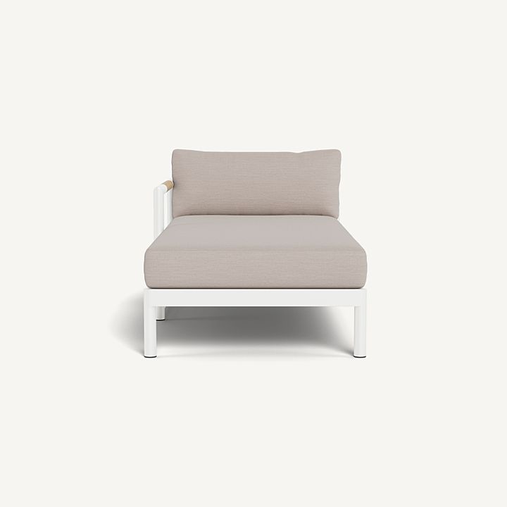 Harbour Breeze Xl Aluminum Chaise Left