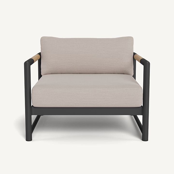 Harbour Breeze Xl Aluminum Lounge Chair