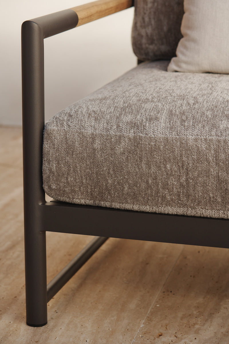 Harbour Breeze Xl Aluminum Corner - Aluminum Asteroid / Lisos Grafito