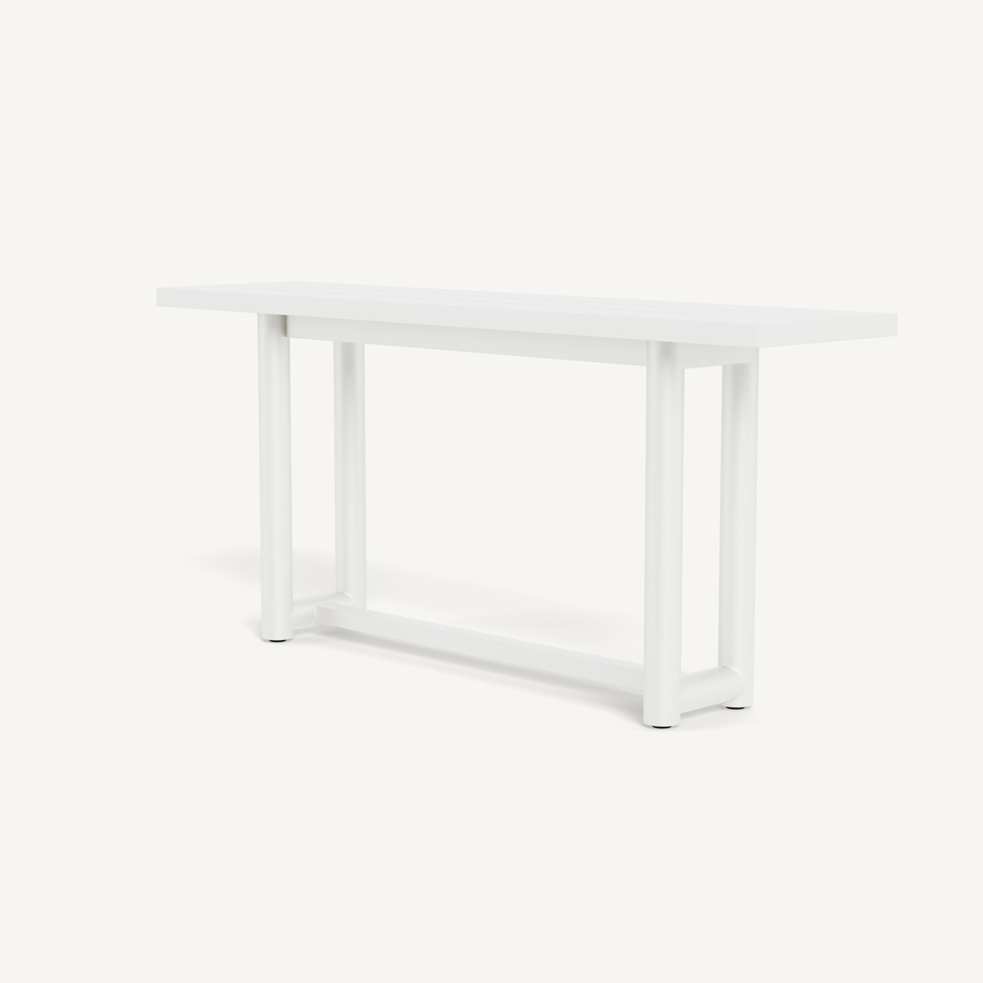 Harbour Breeze Xl Aluminum 66" Console - Aluminum White