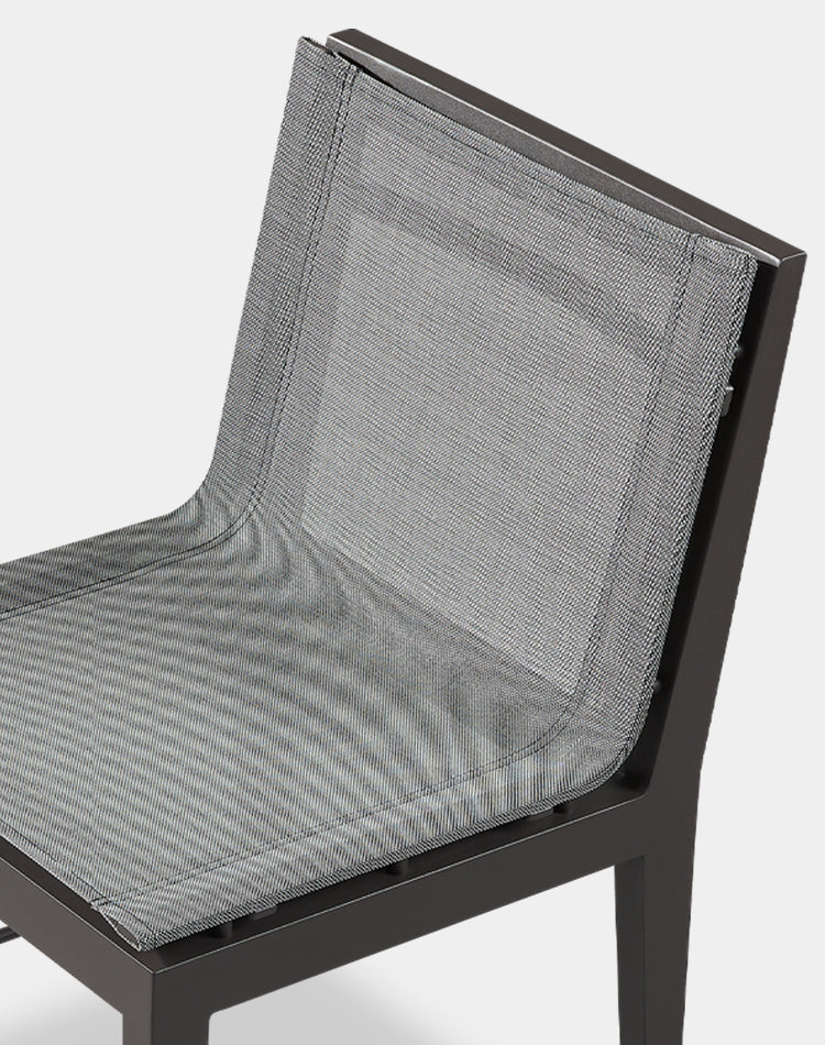 Harbour Byron Aluminum Counter Stool - Aluminum Asteroid / Batyline Silver