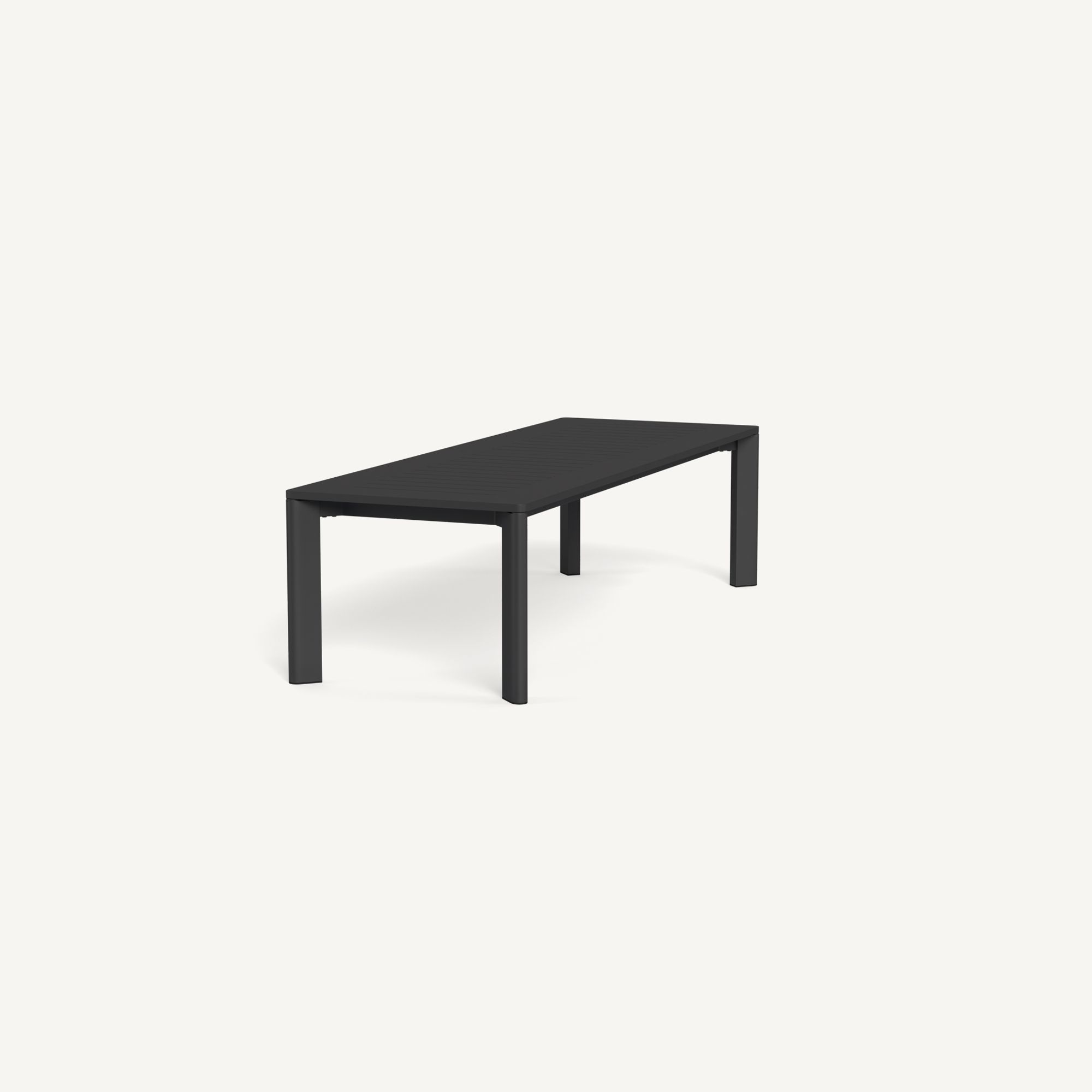 Harbour Byron Aluminum Extension Dining Table - Aluminum Asteroid