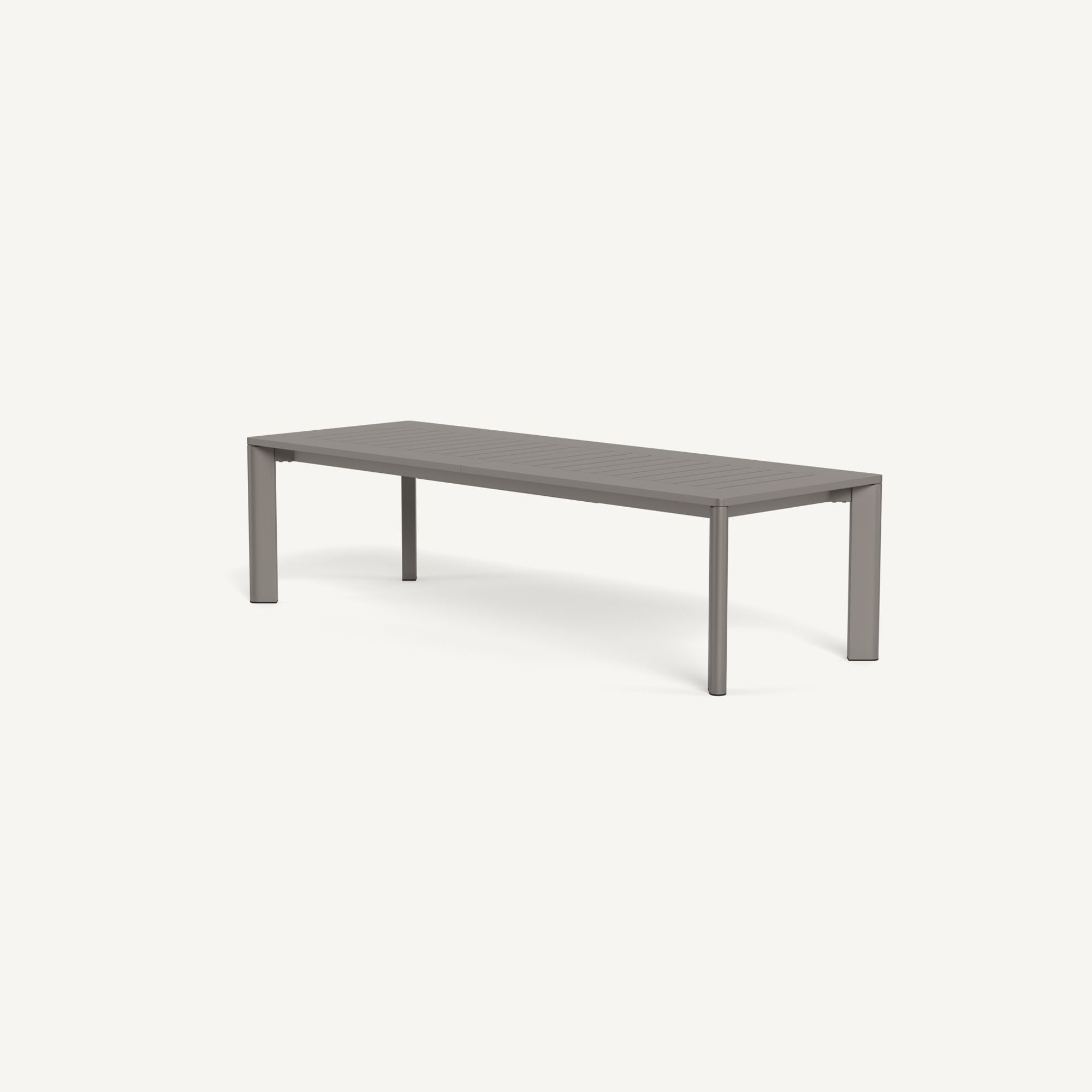 Harbour Byron Aluminum Extension Dining Table - Aluminum Taupe