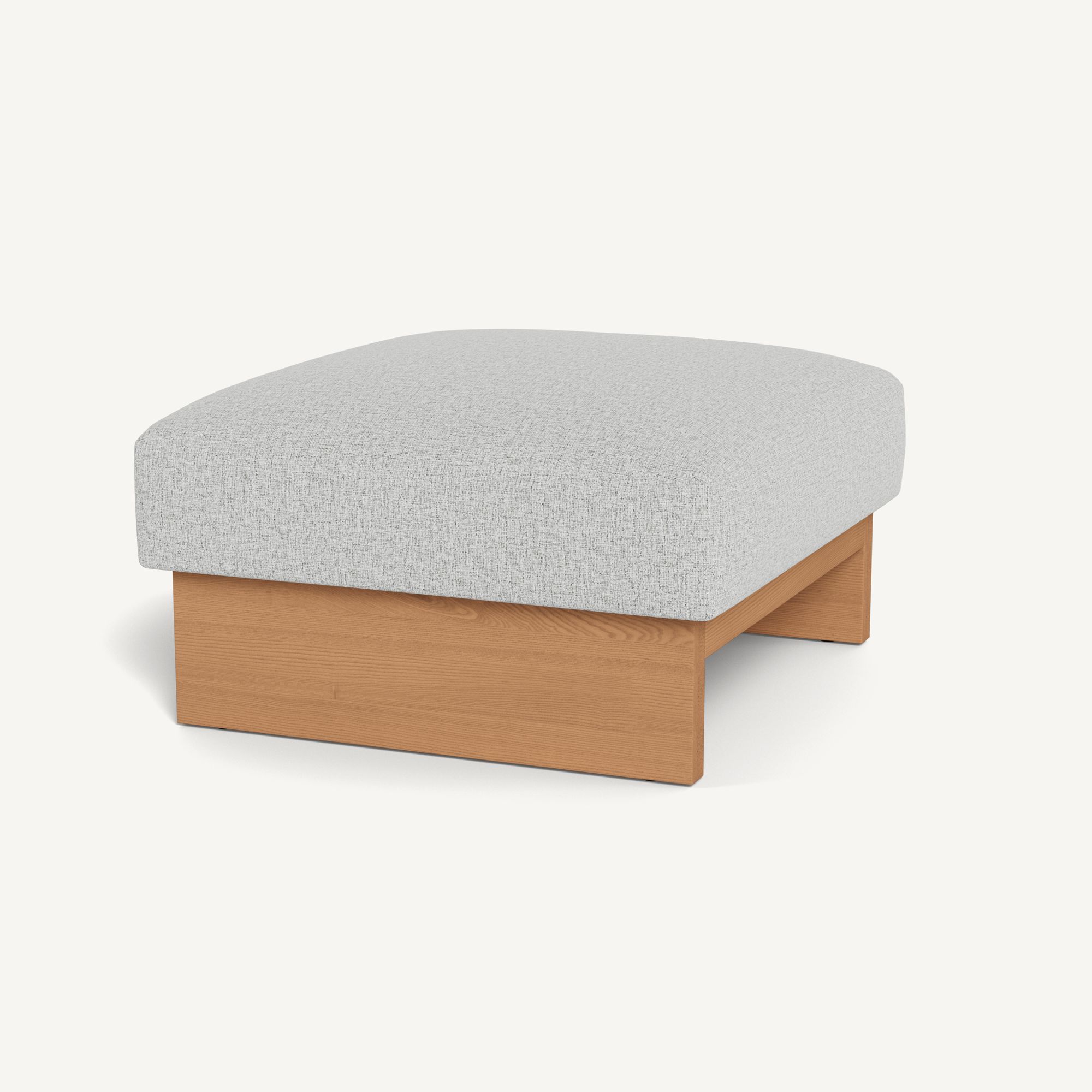Harbour Catalina Ottoman - Teak Natural / Copacabana Sand