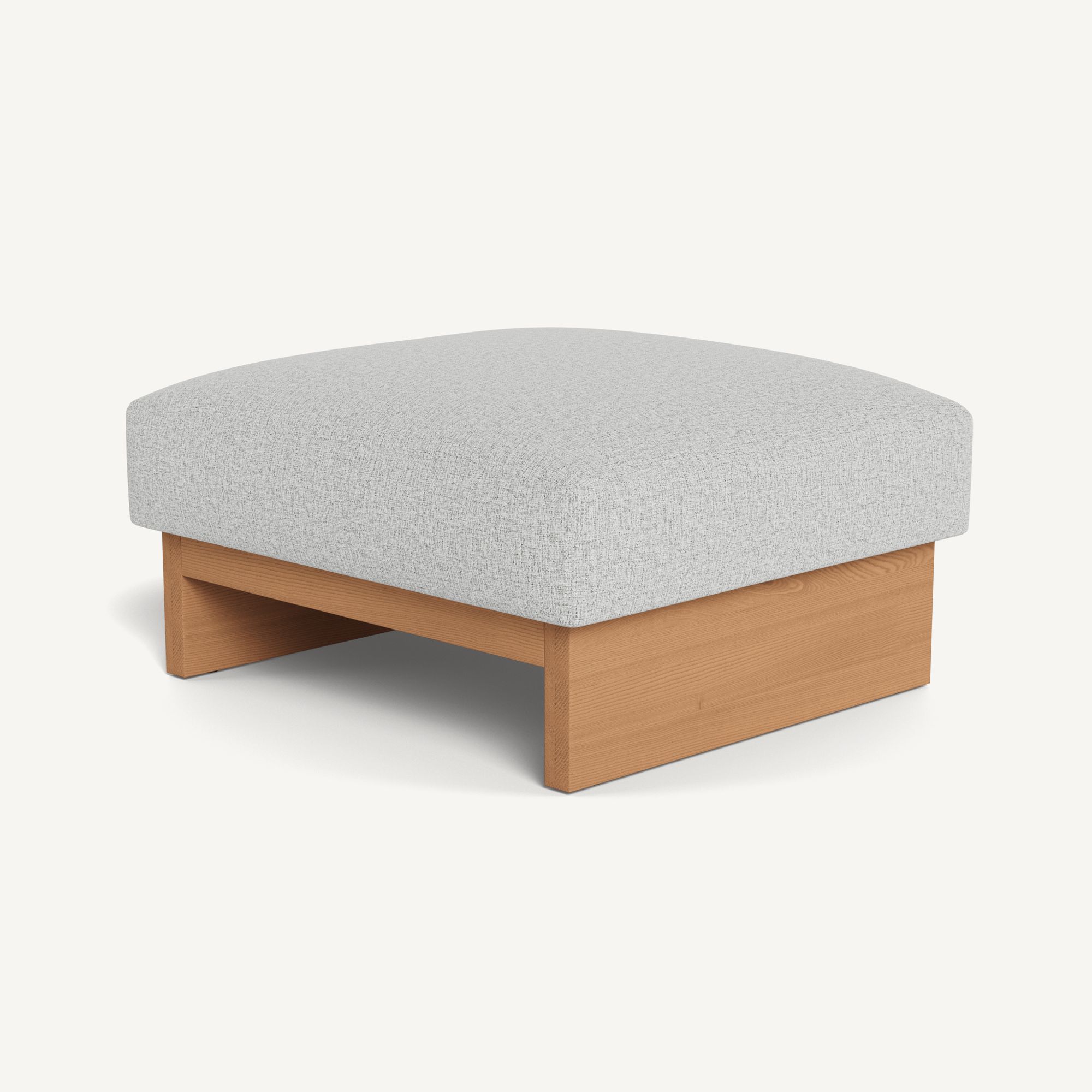 Harbour Catalina Ottoman - Teak Natural / Copacabana Sand