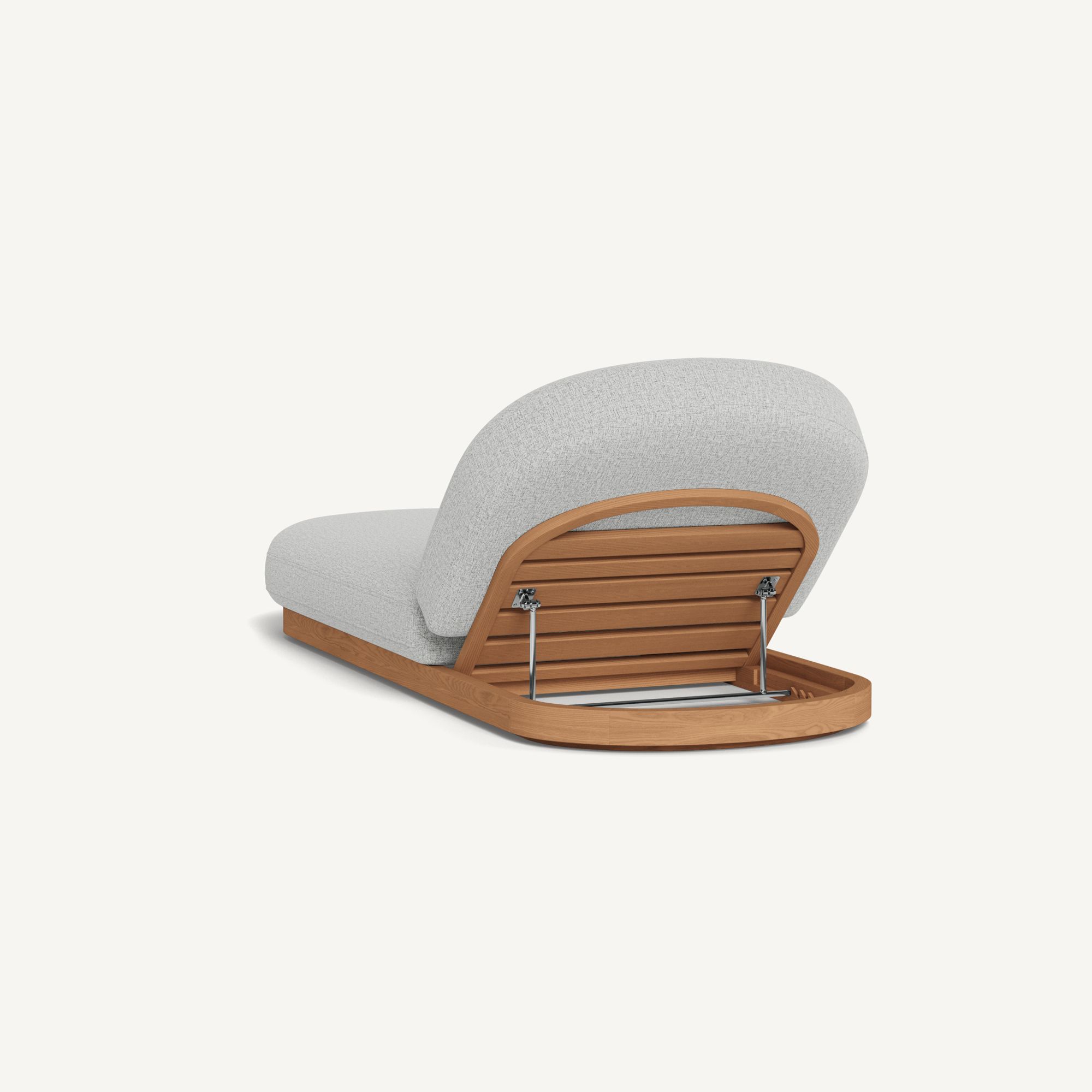 Harbour Como Sun Lounge - Sealed Teak Natural / Copacabana Sand