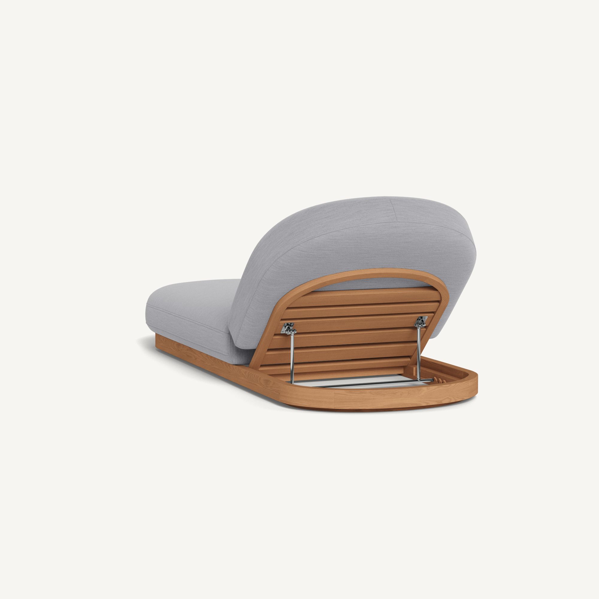 Harbour Como Sun Lounge - Sealed Teak Natural / Panama Cloud