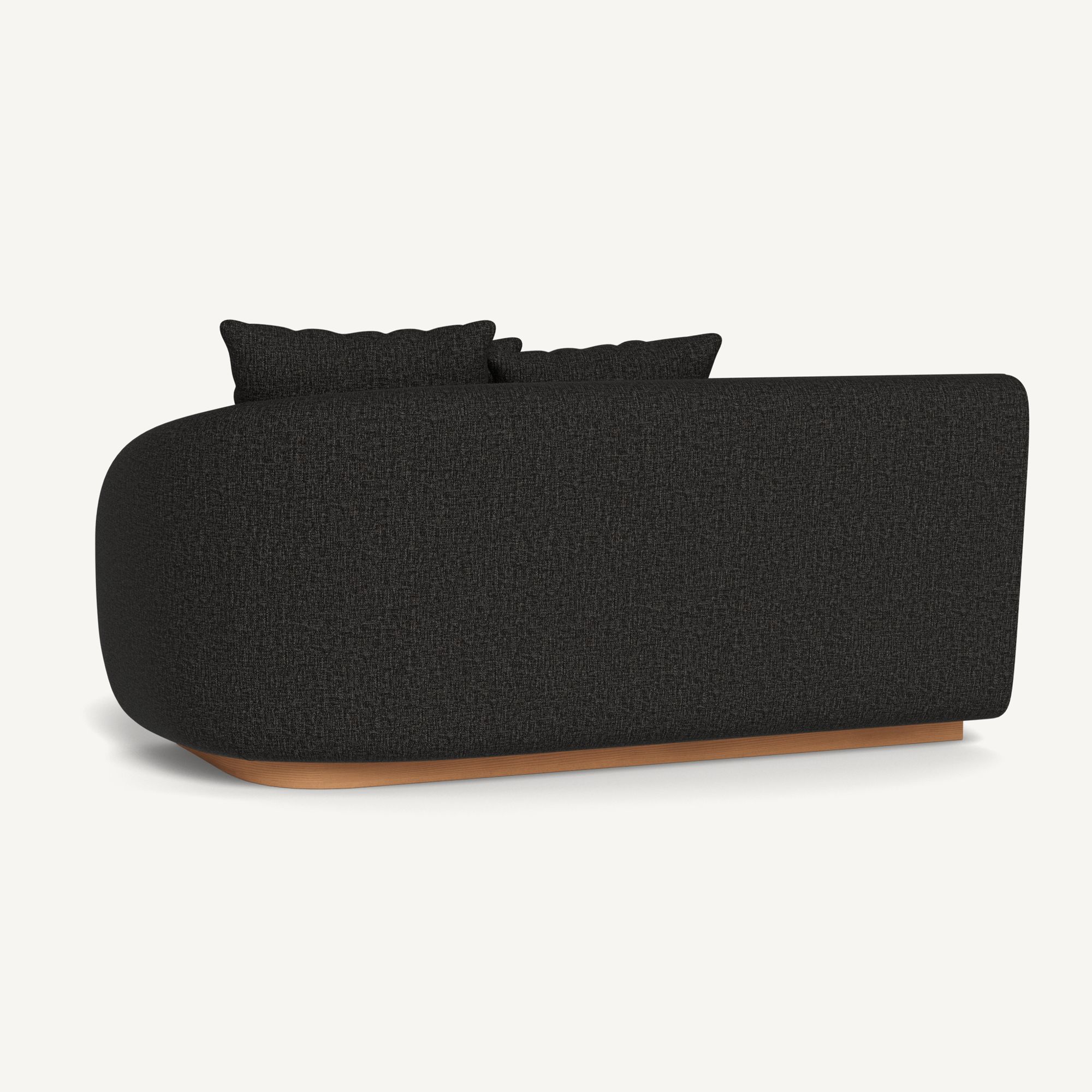 Harbour Como 2 Seat 1 Arm Right - Sealed Teak Natural / Copacabana Midnight