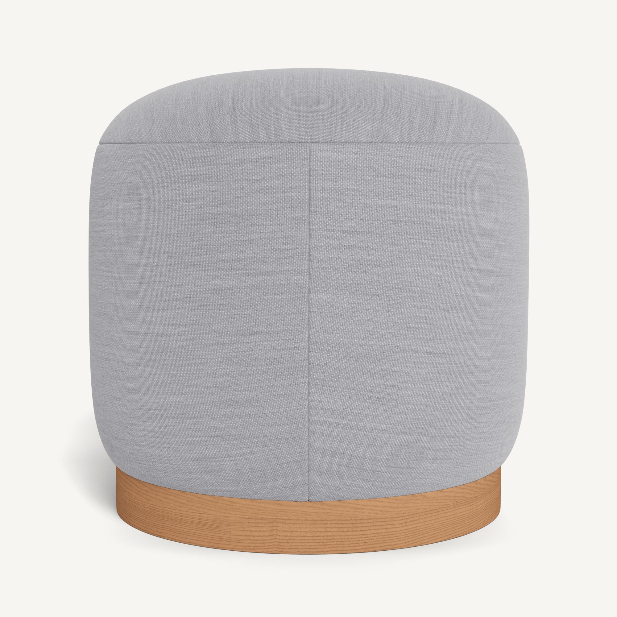 Harbour Como Footstool - Sealed Teak Natural / Panama Cloud
