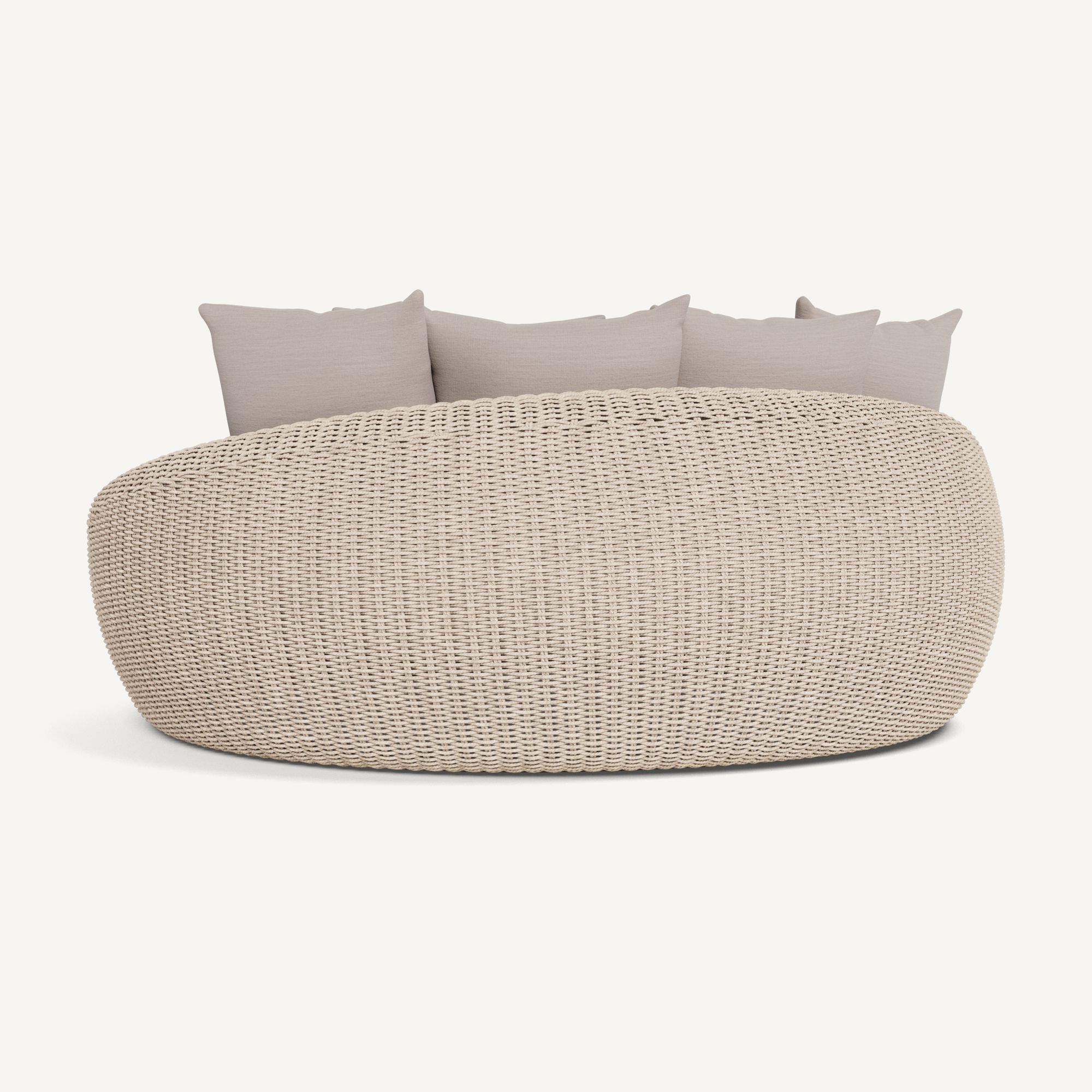 Harbour Cordoba Daybed - Twisted Wicker Oyster / Panama Marble