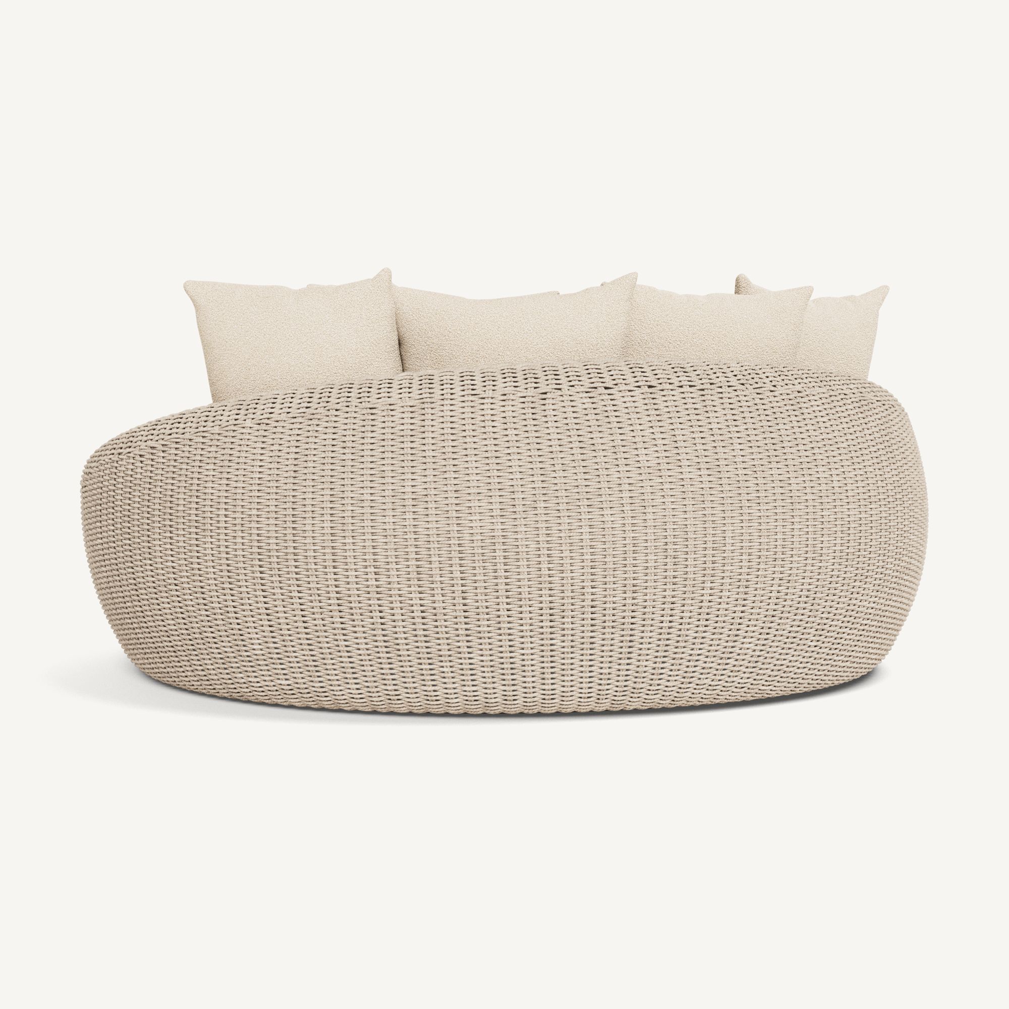 Harbour Cordoba Daybed - Twisted Wicker Oyster / Riviera Sand