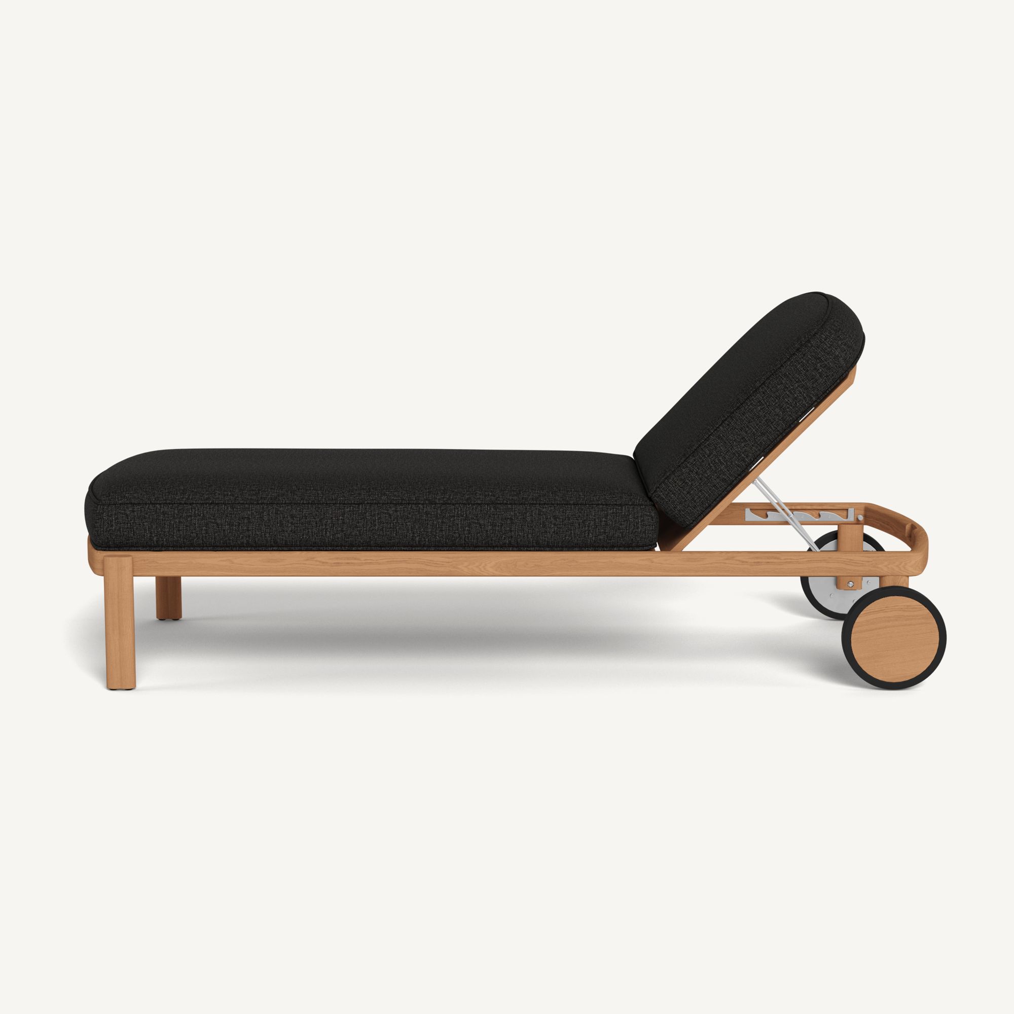 Harbour Cove Teak Sun Lounge - Teak Natural / Copacabana Midnight