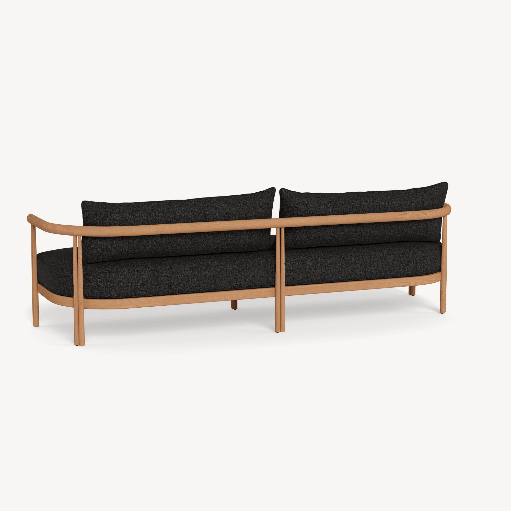 Harbour Cove Teak 3 Seat Sofa - Teak Natural / Copacabana Midnight