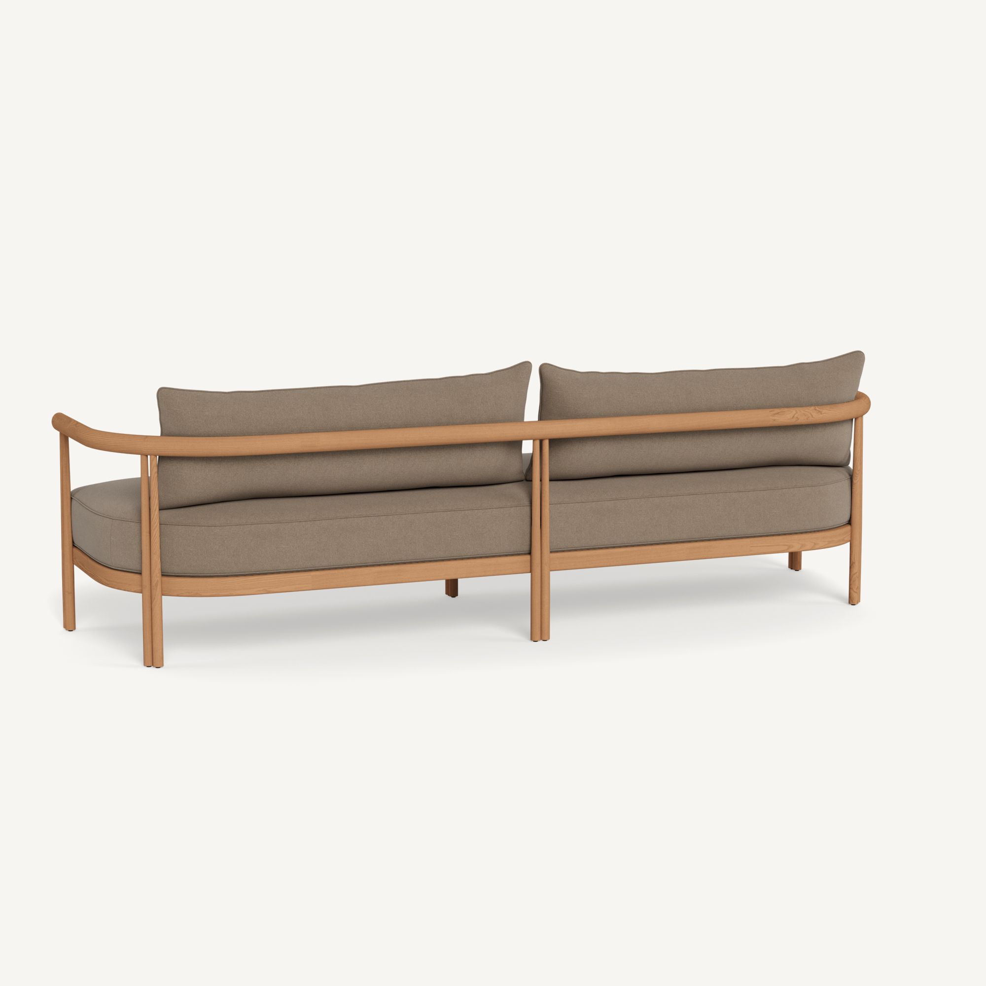 Harbour Cove Teak 3 Seat Sofa - Teak Natural / Panama Coco
