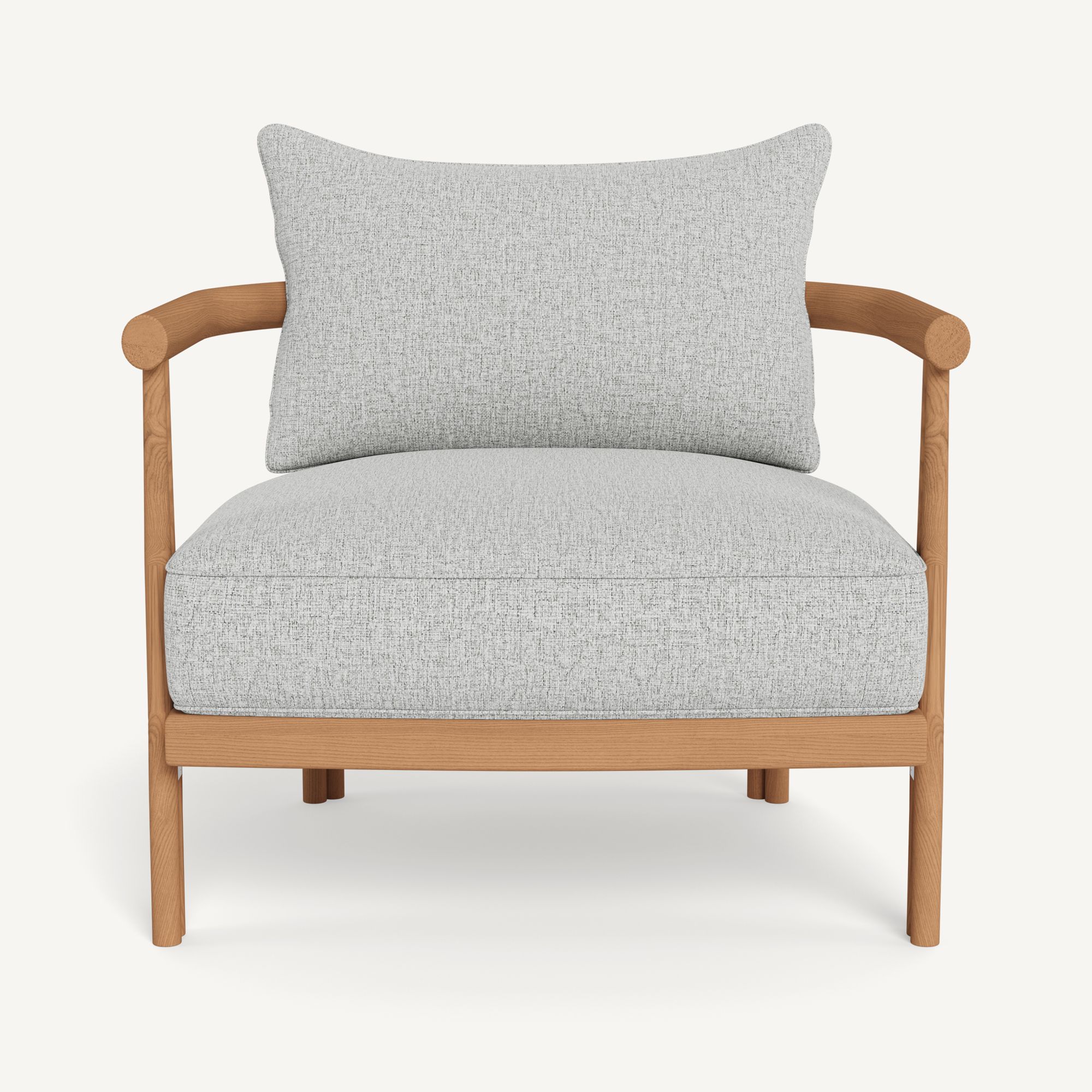 Harbour Cove Teak Lounge Chair - Teak Natural / Copacabana Sand