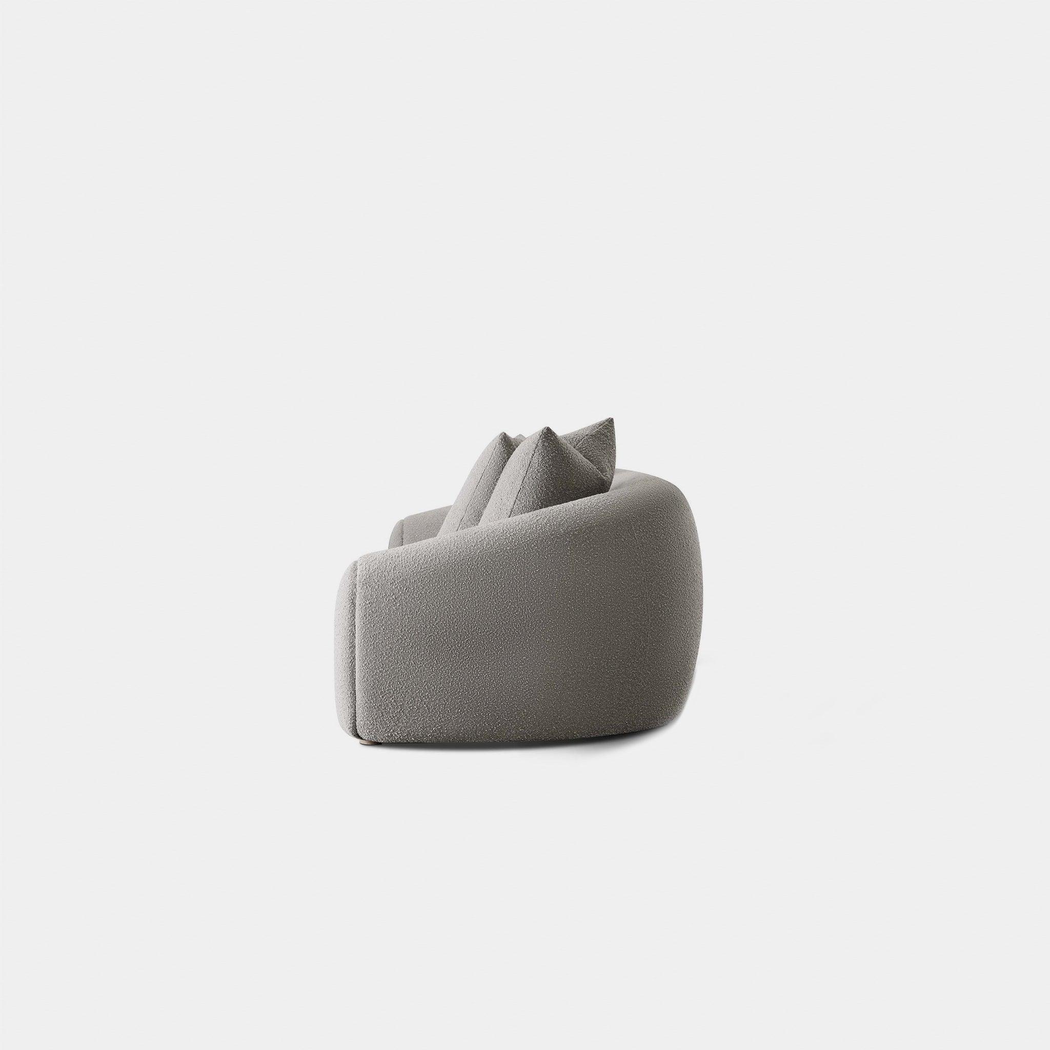 Harbour Gabriel 3 Seat Sofa - Oak Natural / Harbour Belgian Linen Mushroom