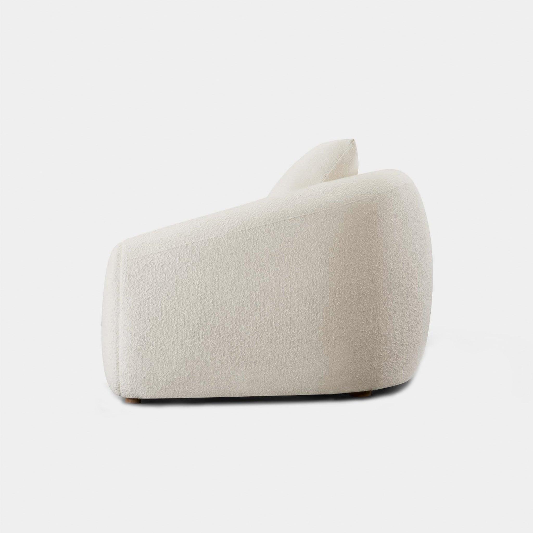 Harbour Gabriel Lounge Chair - Oak Natural / Harbour Belgian Linen Natural