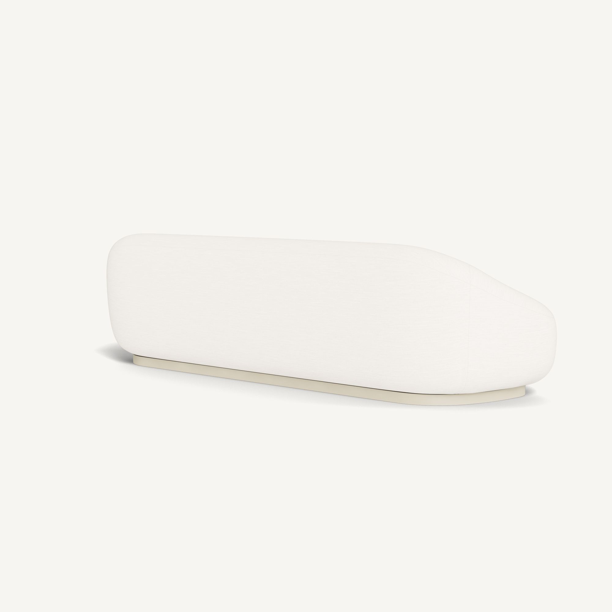 Harbour Gio 3 Seat Sofa - Aluminum Bone / Panama Blanco