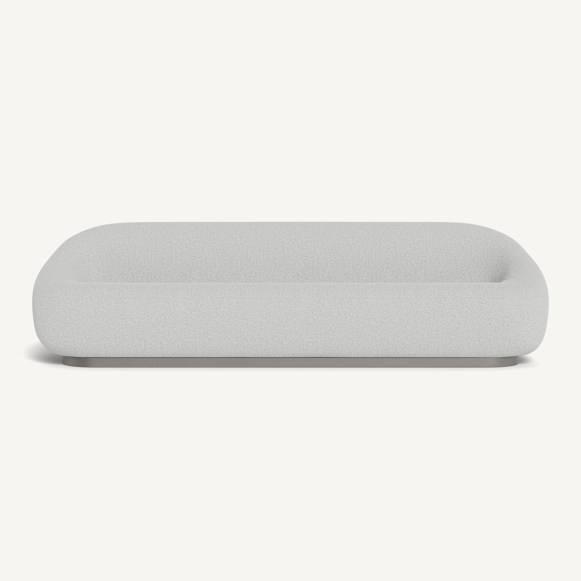 Harbour Gio 3 Seat Sofa - Aluminum Taupe / Copacabana Sand