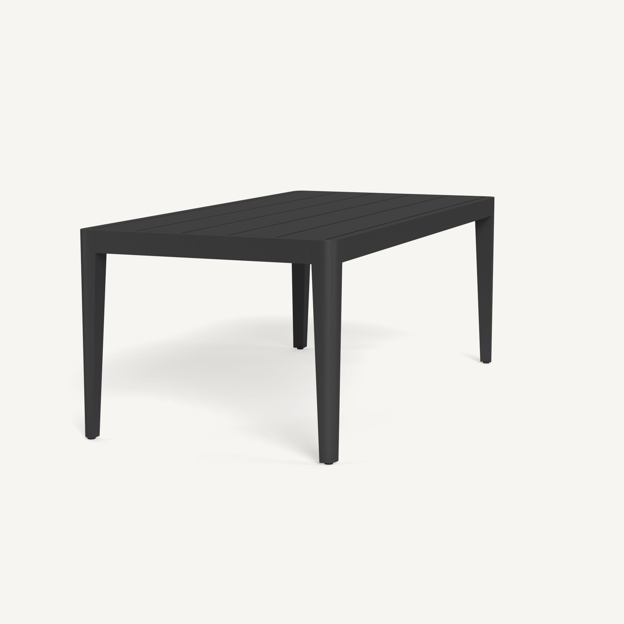 Harbour Hamilton Dining Table 79" - Aluminum Asteroid