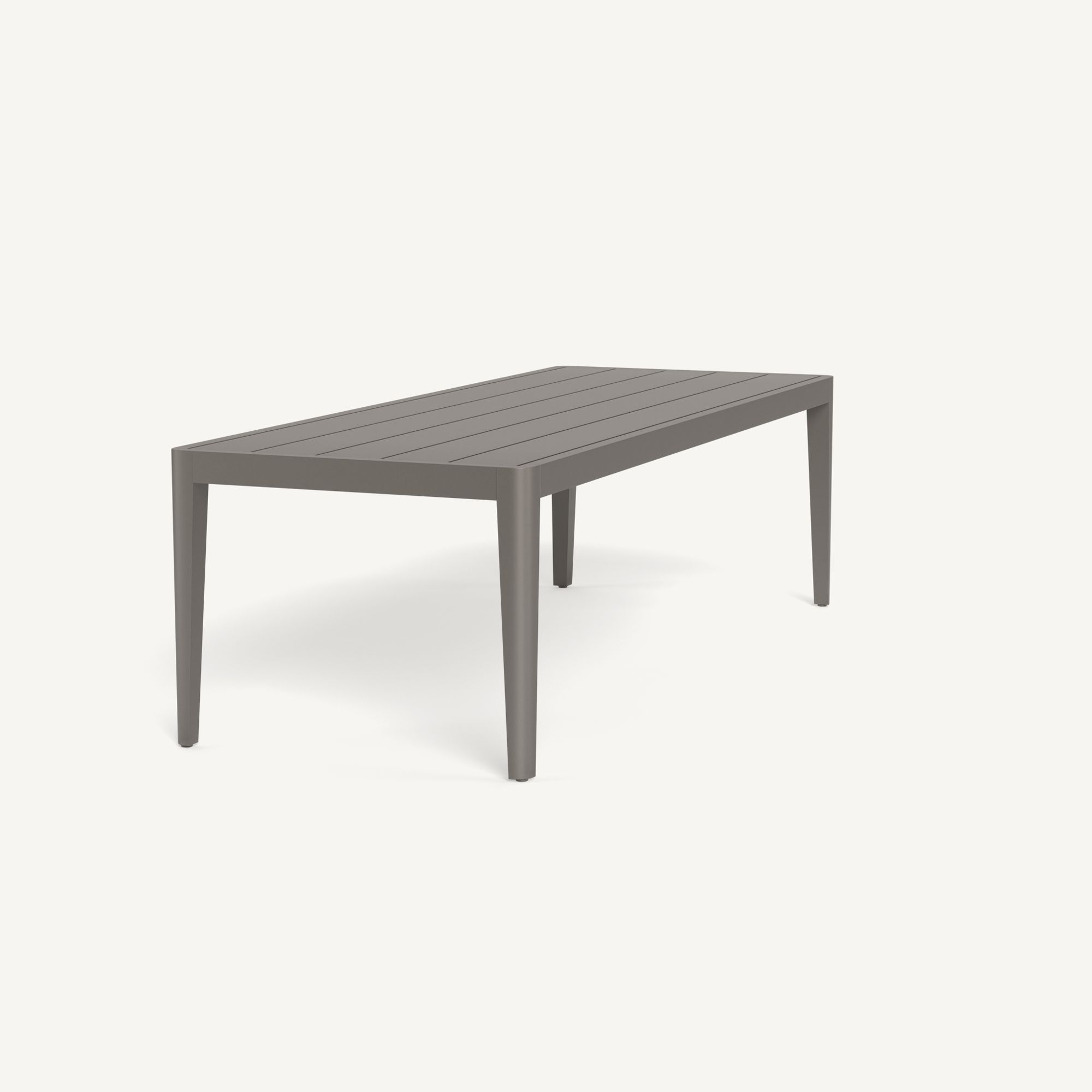 Harbour Hamilton Dinng Table 102" - Aluminum Taupe