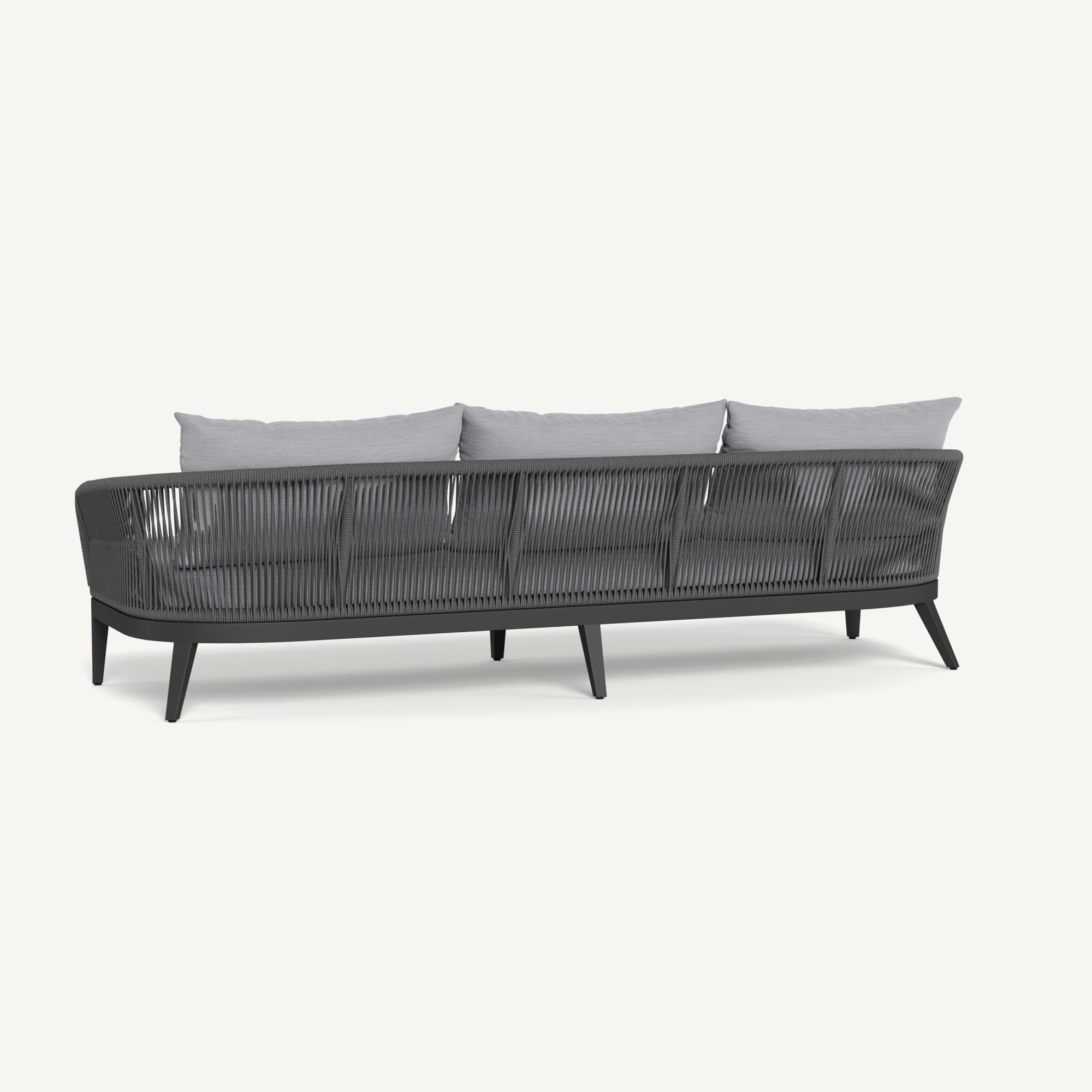 Harbour Hamilton 3 Seat Sofa - Aluminum Asteroid, Panama Cloud