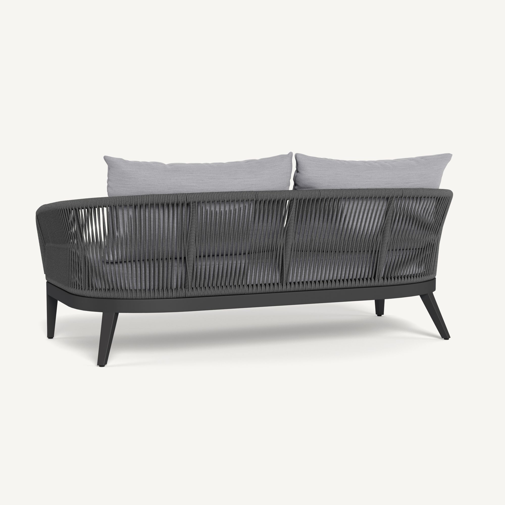 Harbour Hamilton 2 Seat Sofa - Aluminum Asteroid, Panama Cloud