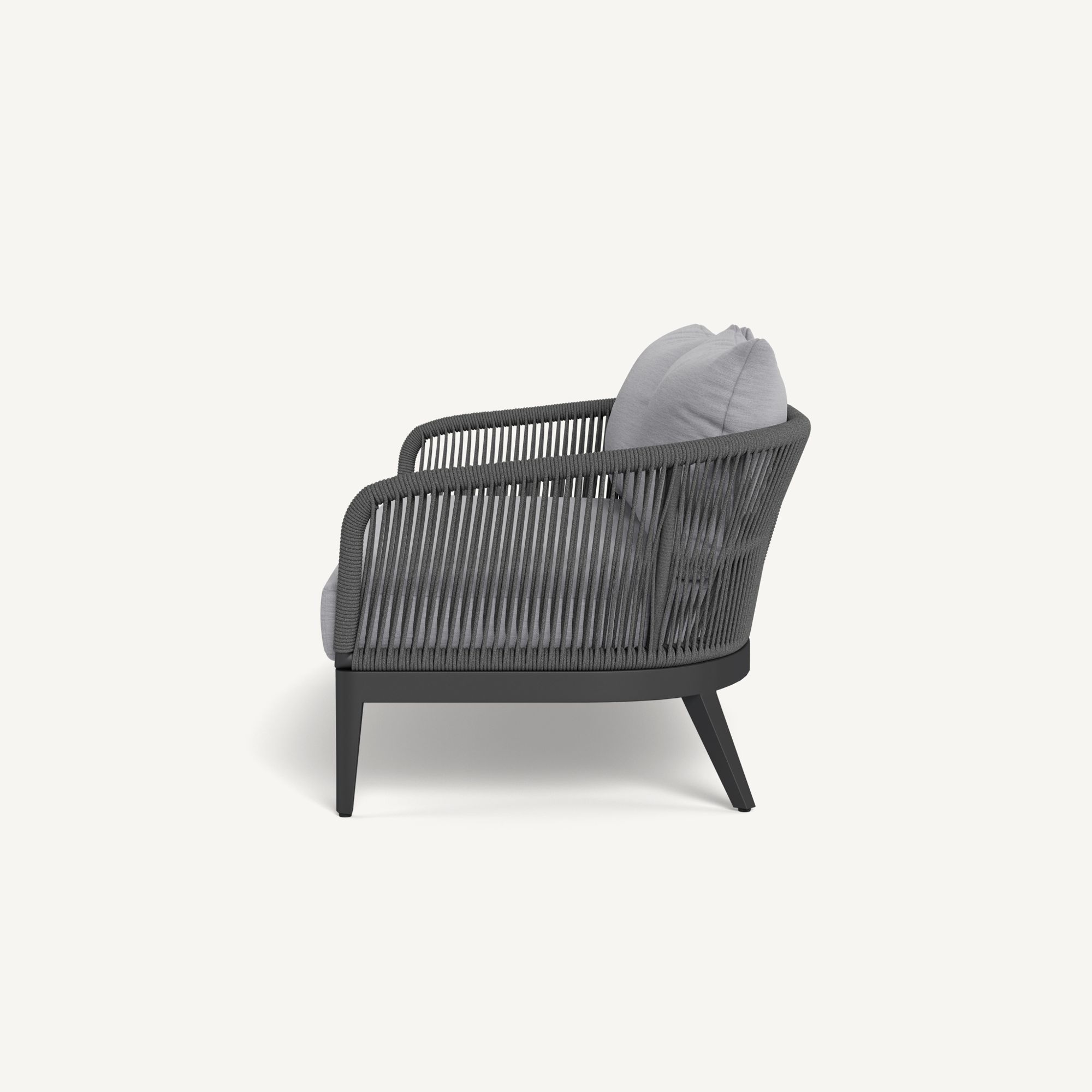 Harbour Hamilton 2 Seat Sofa - Aluminum Asteroid, Panama Cloud