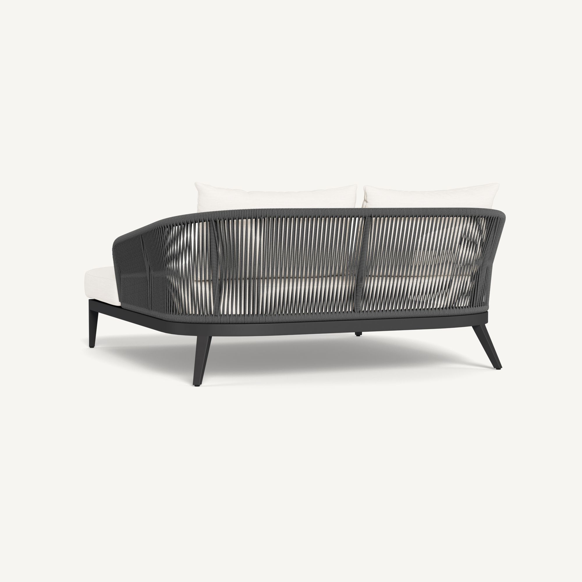 Harbour Hamilton Daybed - Aluminum Asteroid, Lisos Piedra