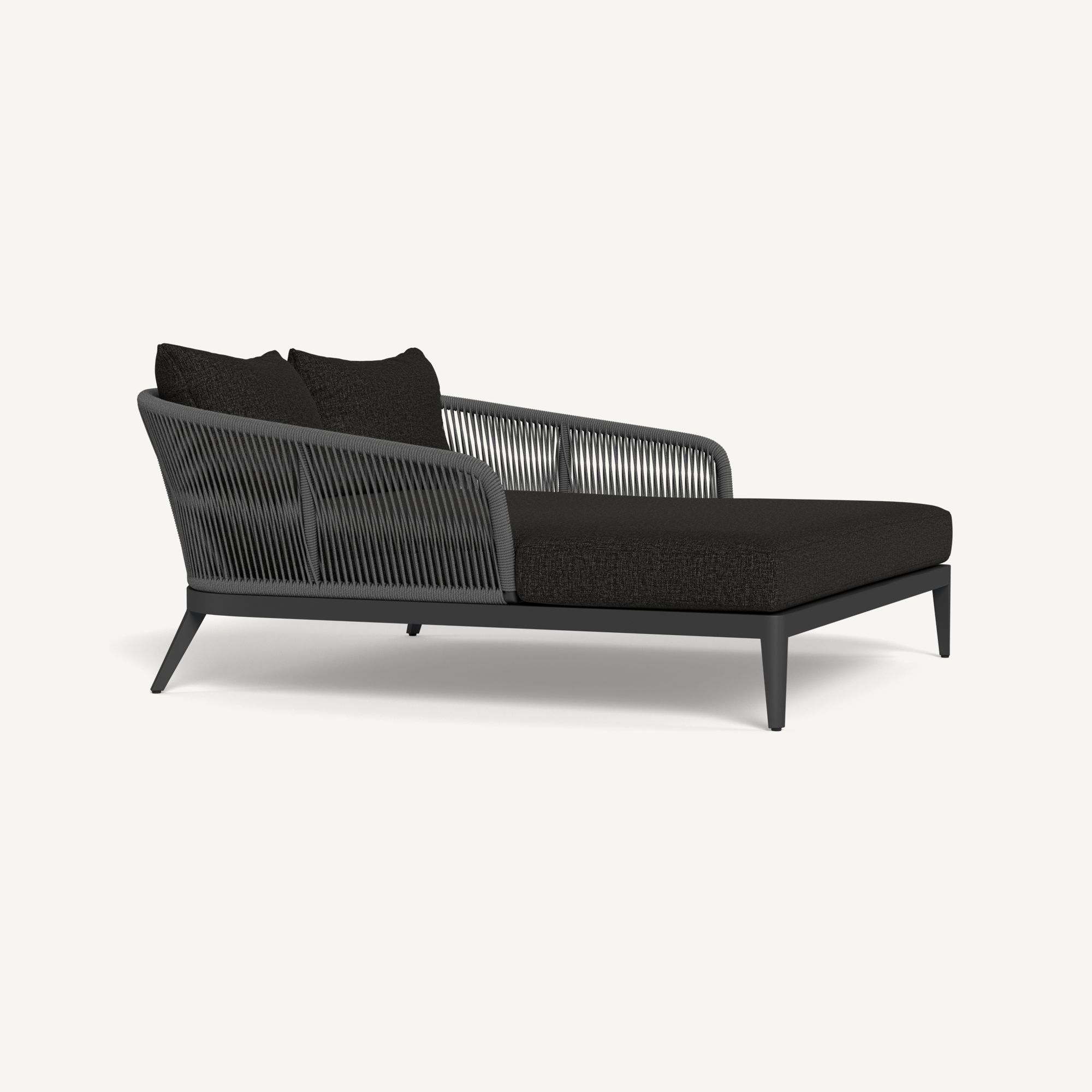 Harbour Hamilton Daybed - Aluminum Asteroid, Copacabana Midnight