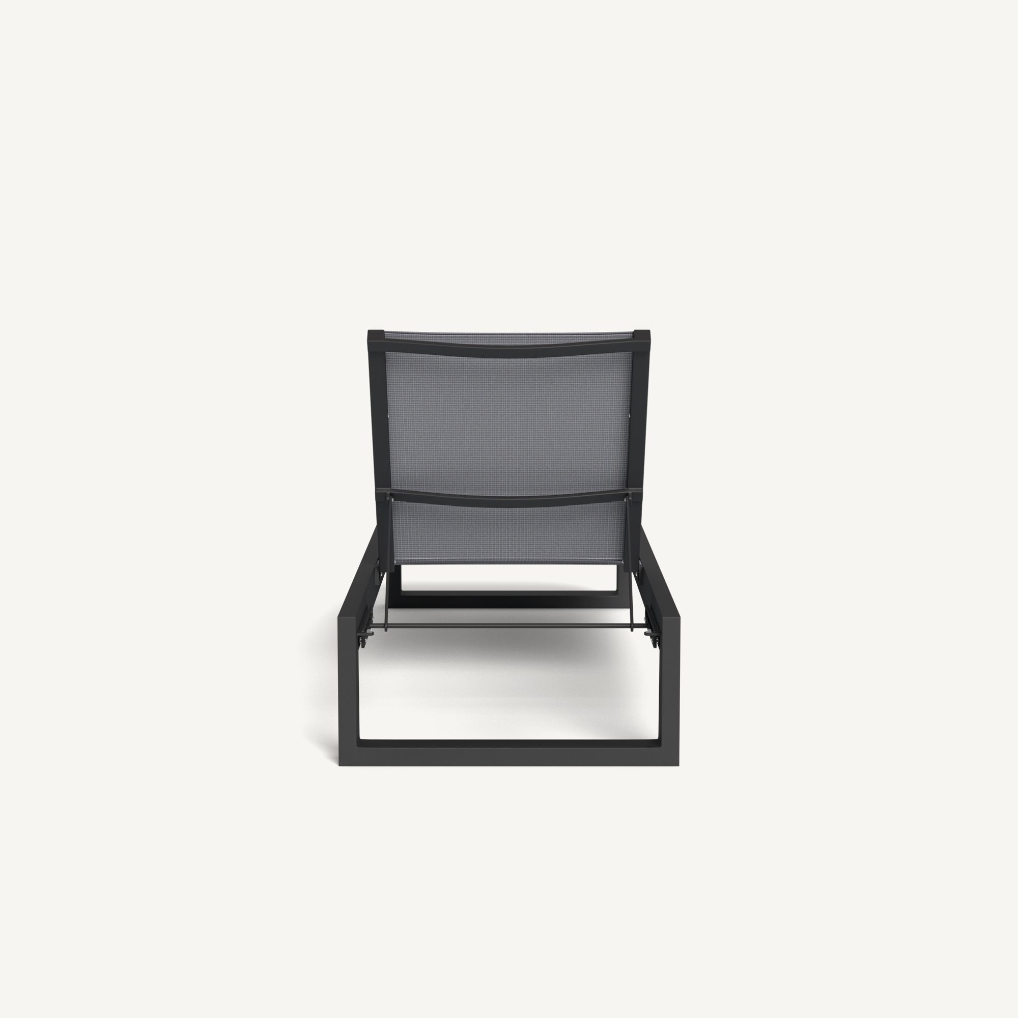 Harbour Hampton Sun Lounge - Aluminum Asteroid / Batyline Silver