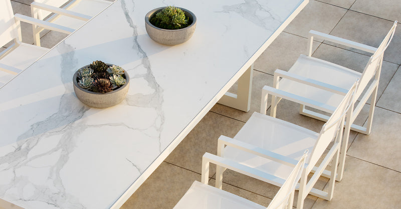 Harbour Hampton Lounge Chair - Aluminum Asteroid / Panama Grafito / Batyline Silver