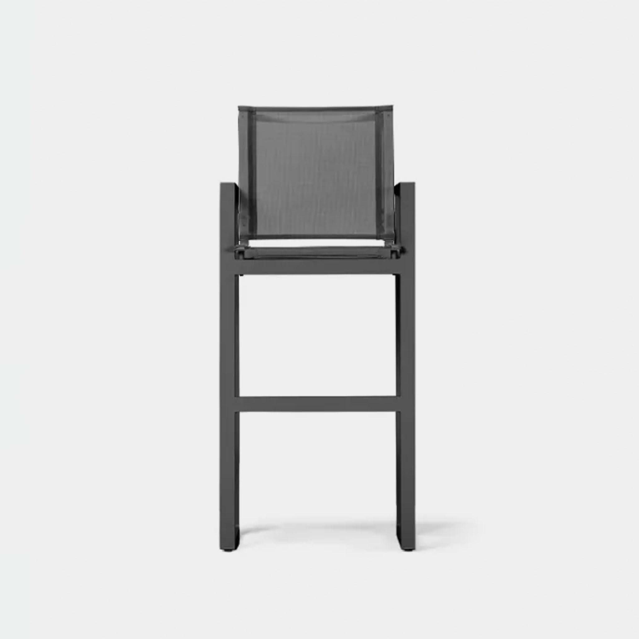 Harbour Hayman Aluminum Counter Stool - Aluminum Asteroid / Batyline Silver
