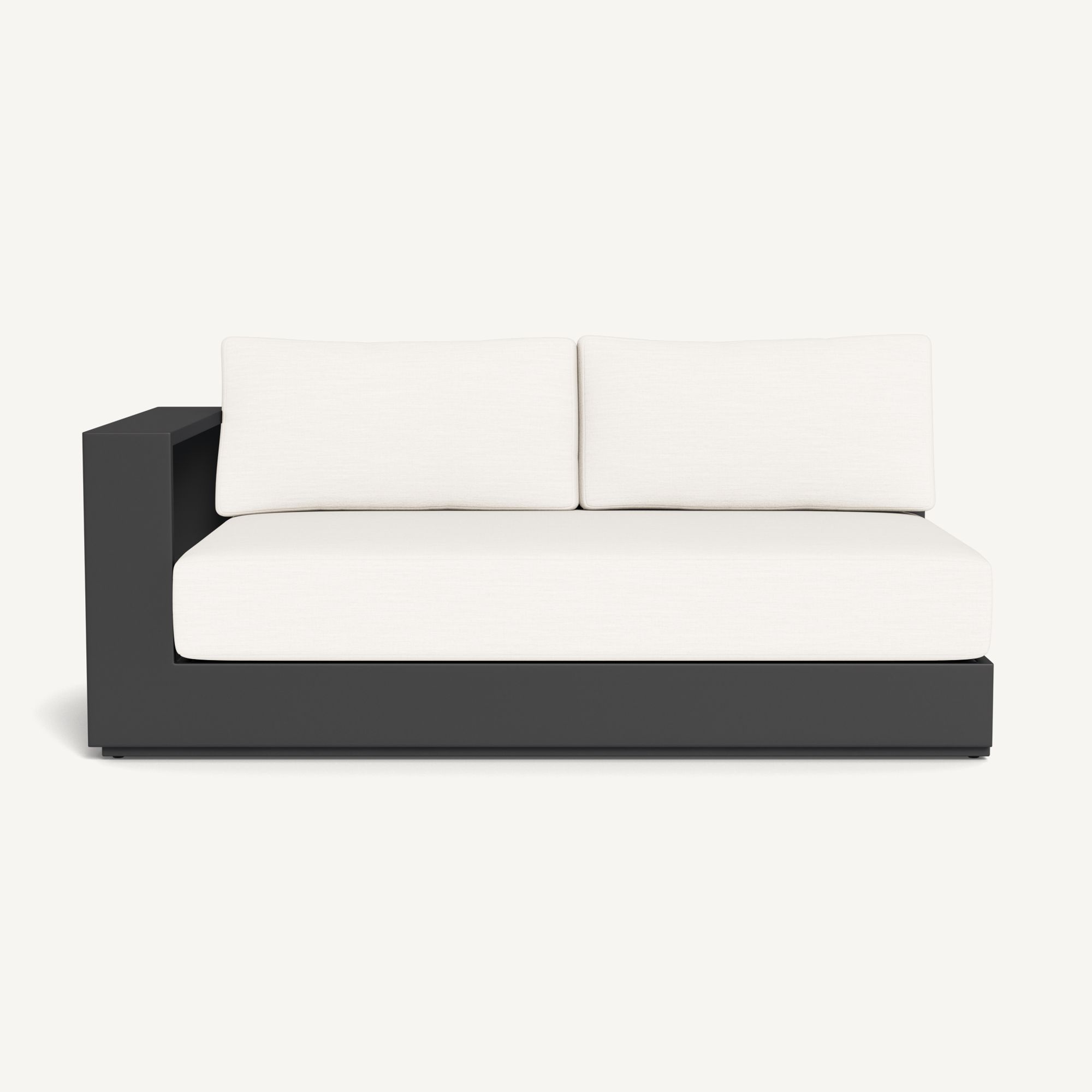 Harbour Hayman Aluminum 2 Seat 1 Arm Left
