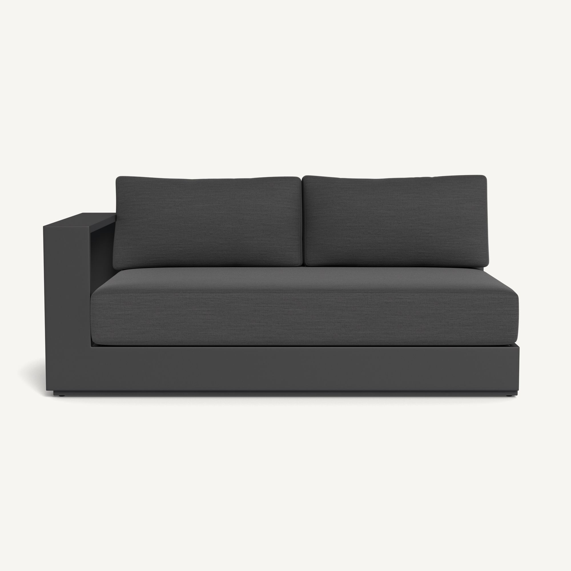 Harbour Hayman Aluminum 2 Seat 1 Arm Left