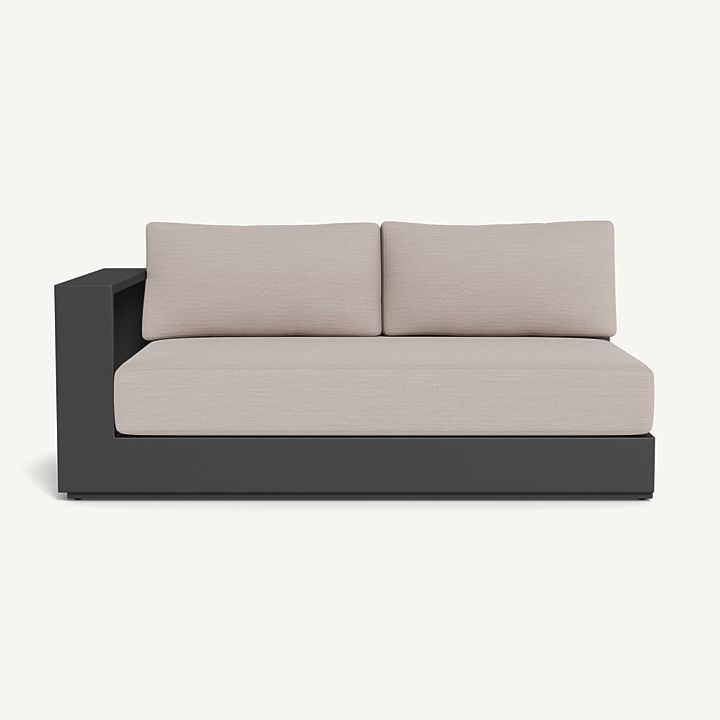 Harbour Hayman Aluminum 2 Seat 1 Arm Left