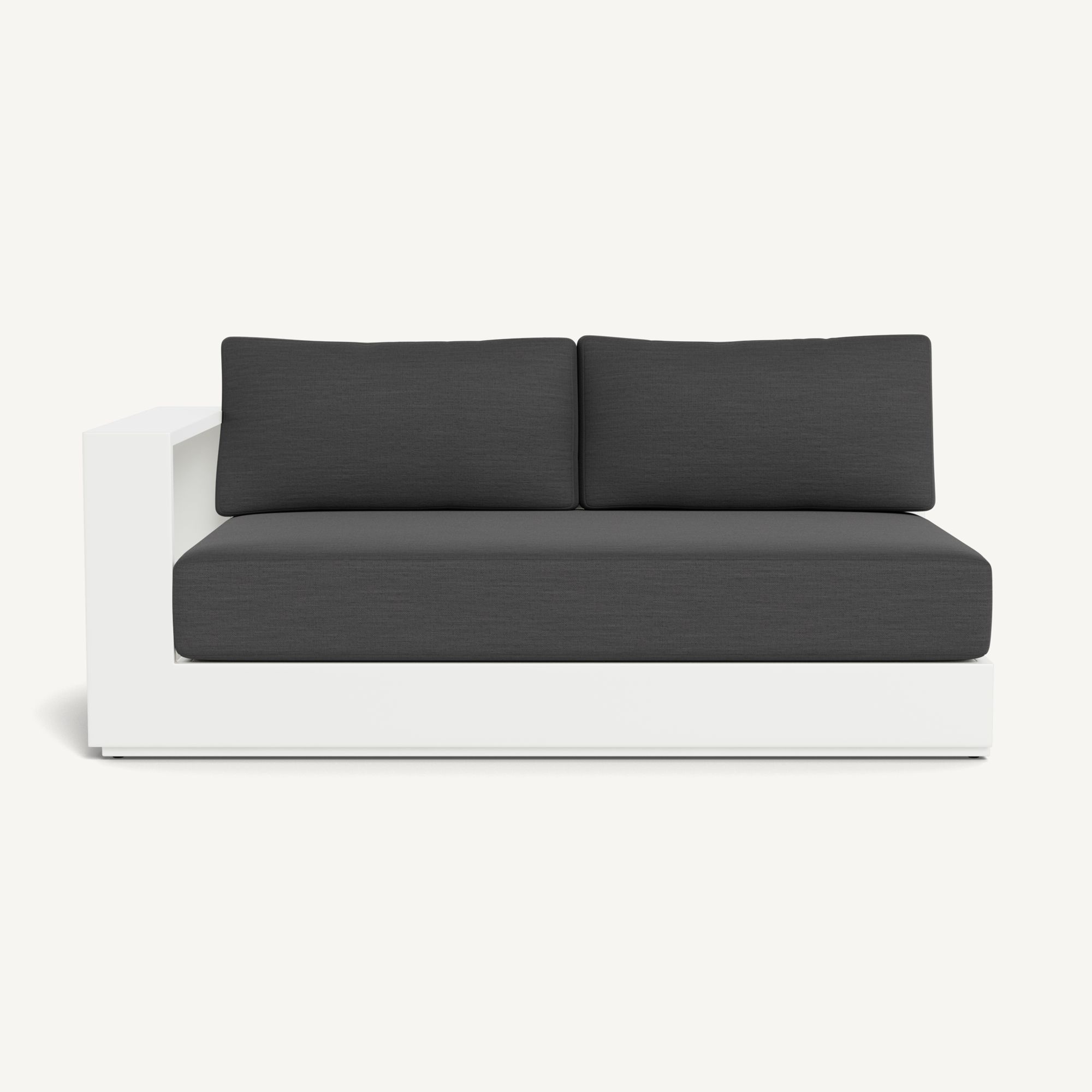Harbour Hayman Aluminum 2 Seat 1 Arm Left