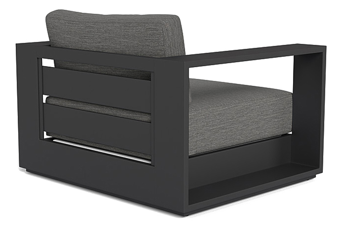 Harbour Hayman Lounge Chair - Aluminum Asteroid, Lisos Grafito