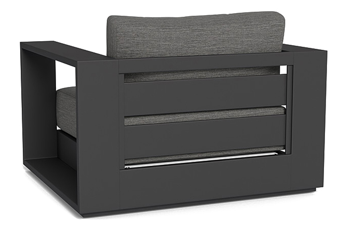 Harbour Hayman Lounge Chair - Aluminum Asteroid, Lisos Grafito