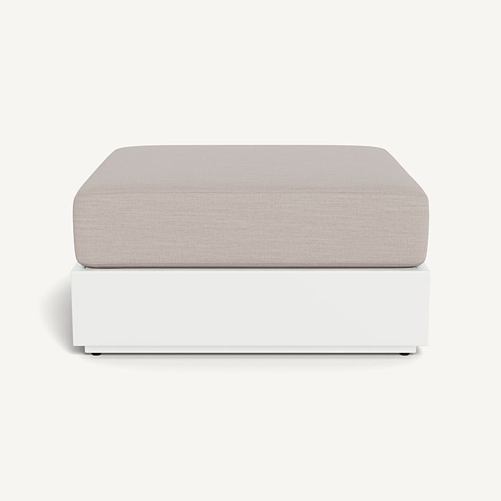 Harbour Hayman Aluminum Ottoman