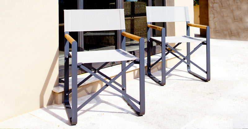 Harbour Lca Dining Chair - Aluminum Asteroid / Batyline Silver