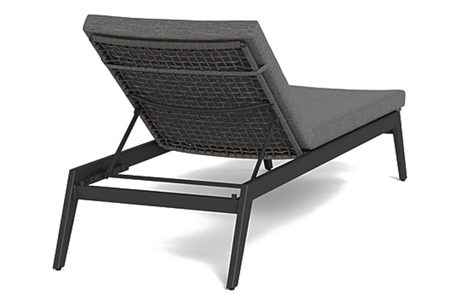 Harbour Loop Sun Lounge - Aluminum Asteroid, Copacabana Sand
