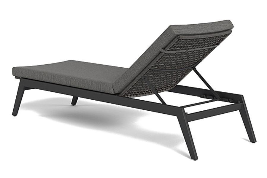 Harbour Loop Sun Lounge - Aluminum Asteroid, Copacabana Sand