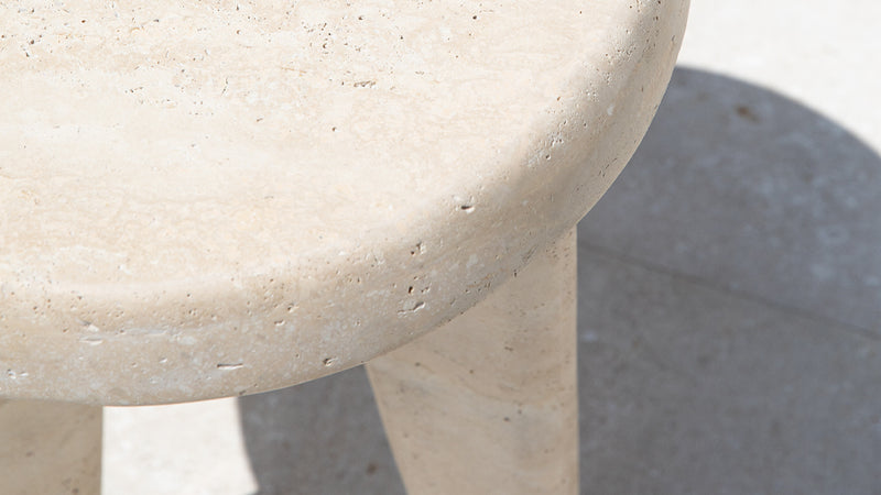 Harbour Lucca Round Coffee Table 47" - Marble Arabescato