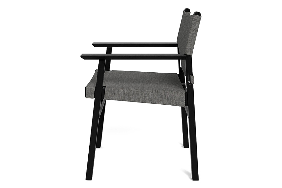 Harbour Mlb Dining Chair - Teak Charcoal, Copacabana Midnight