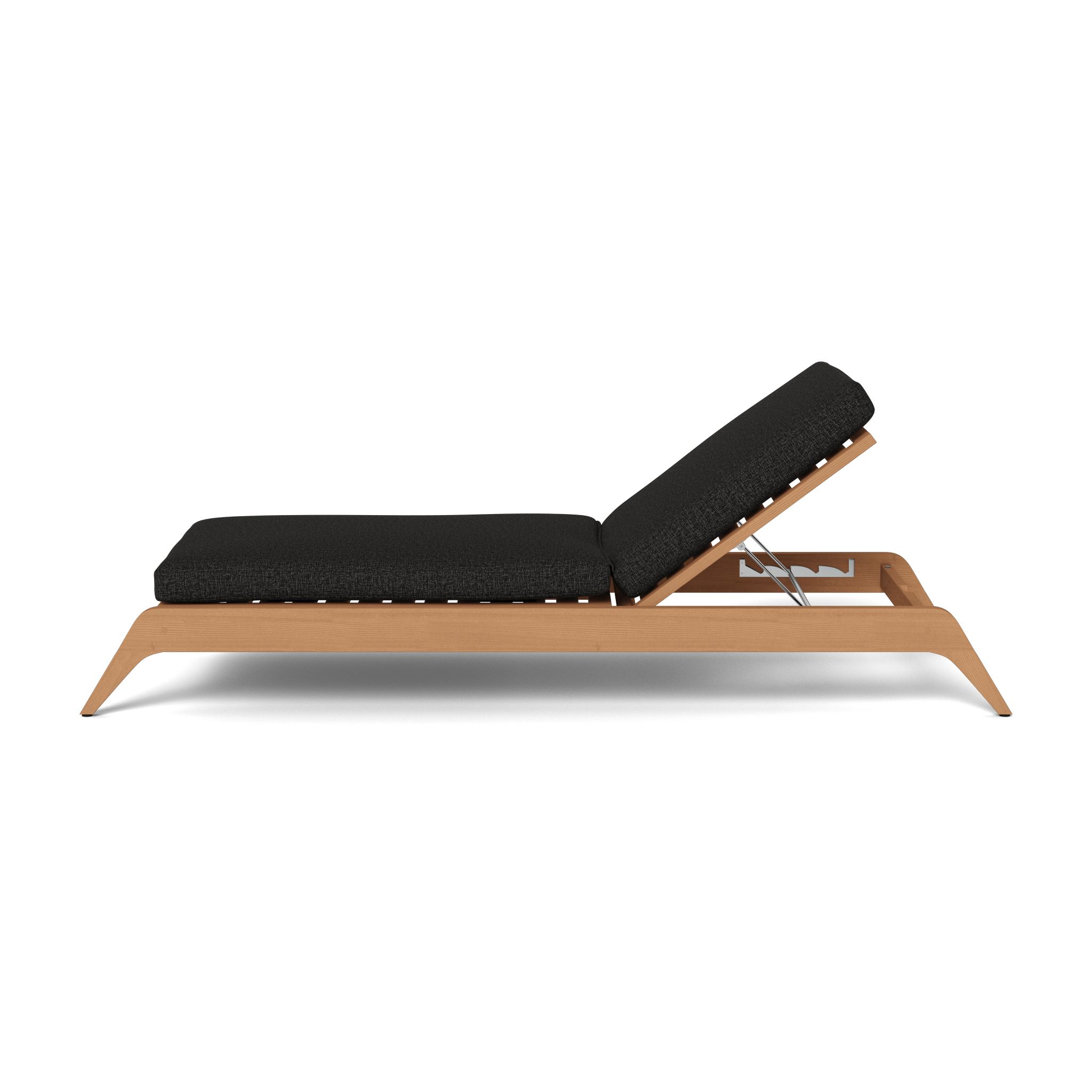 Harbour Mlb Teak Slatted Sun Lounge