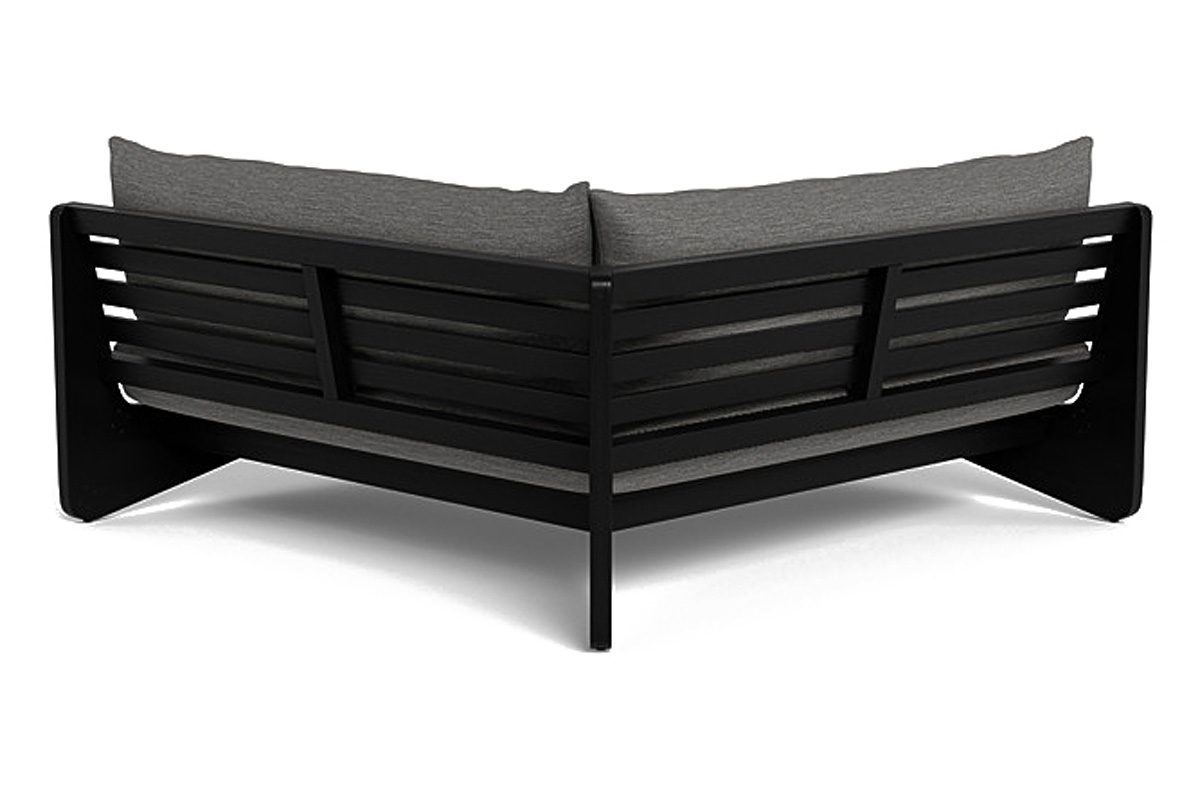 Harbour Mlb Corner - Teak Charcoal, Lisos Piedra