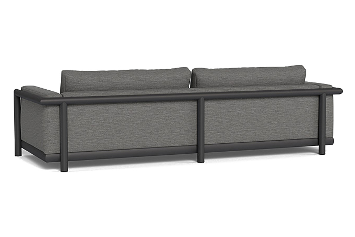 Harbour Moab Sofa 108" - Aluminum Asteroid, Copacabana Midnight